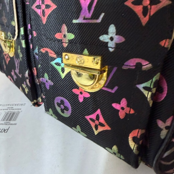 Black Multicolor Satchel - Picture 10 of 12